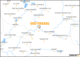 map of East Nassau