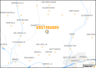 map of East Newark