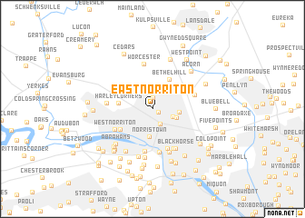 map of East Norriton