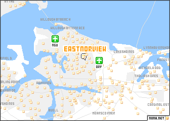 map of East Norview