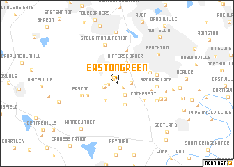 map of Easton Green