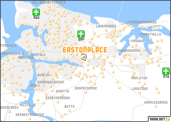 map of Easton Place