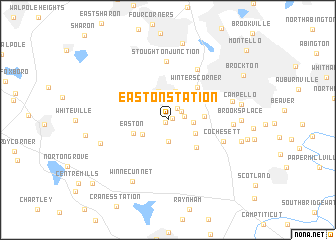 map of Easton Station