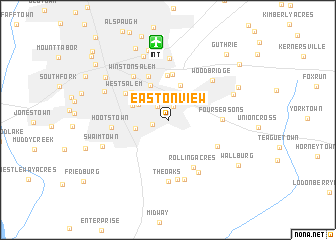map of Easton View