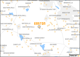 map of Easton