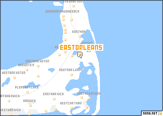 map of East Orleans