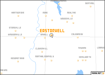 map of East Orwell