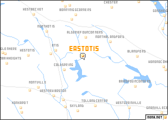 map of East Otis