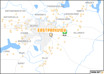 map of East Parkview