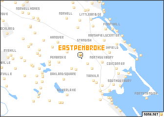 map of East Pembroke