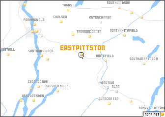 map of East Pittston