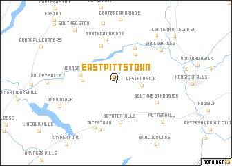 map of East Pittstown