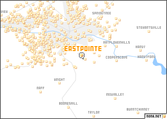 map of East Pointe