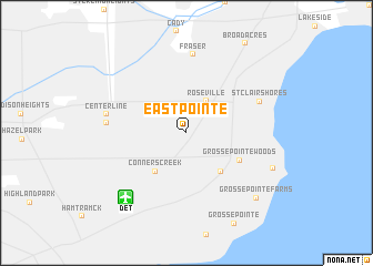 map of Eastpointe