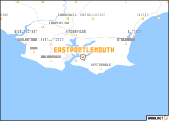 map of East Portlemouth
