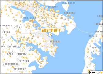 map of Eastport