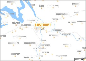 map of Eastport