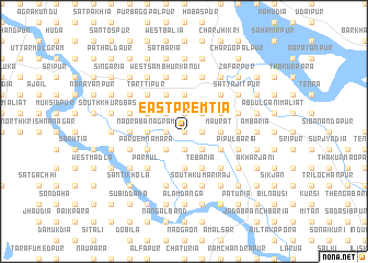 map of East Premtia