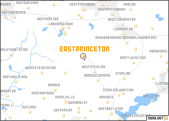 map of East Princeton