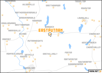 map of East Putnam