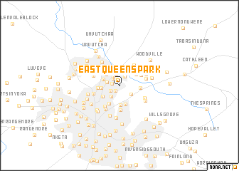 map of East Queens Park