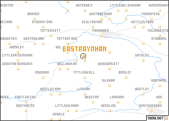 map of East Raynham