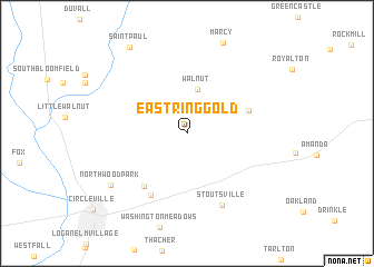map of East Ringgold