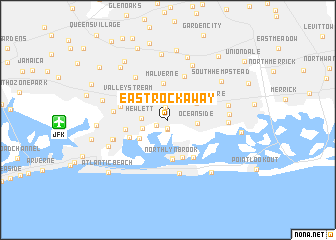 map of East Rockaway