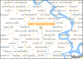 map of East Samarsinha