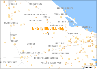 map of East Side Village