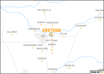 map of East Side