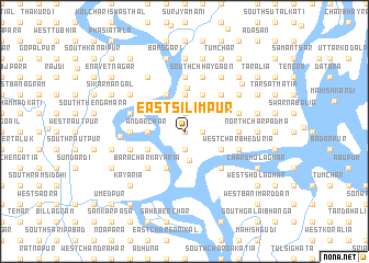 map of East Silimpur