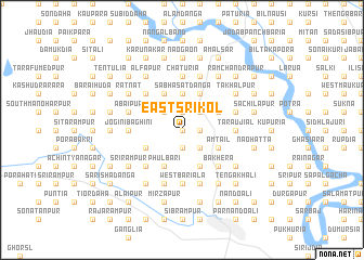 map of East Srīkol