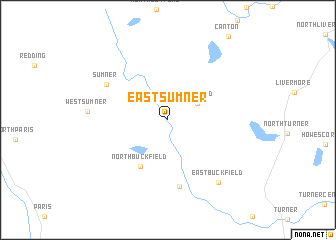 map of East Sumner