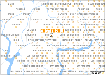 map of East Tāruli