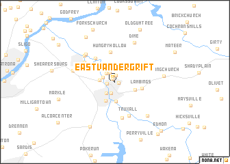 map of East Vandergrift