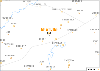 map of Eastview