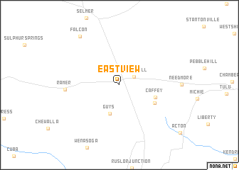 map of Eastview