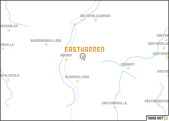 map of East Warren