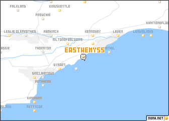 map of East Wemyss