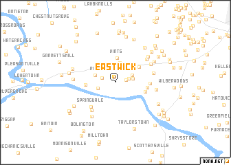 map of Eastwick