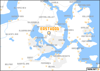 map of Eastwood