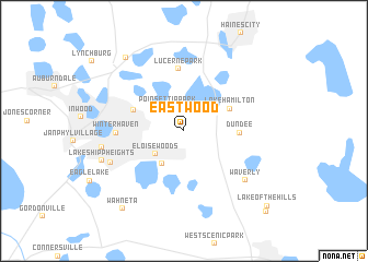 map of Eastwood