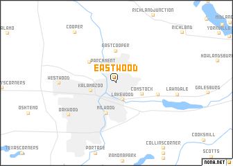 map of Eastwood