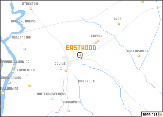 map of Eastwood