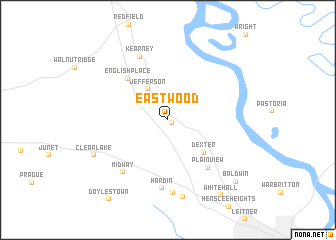 map of Eastwood