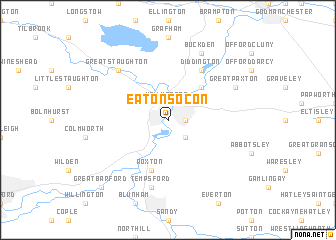 map of Eaton Socon