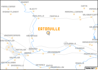 map of Eatonville