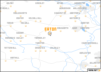 map of Eaton