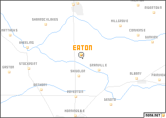 map of Eaton